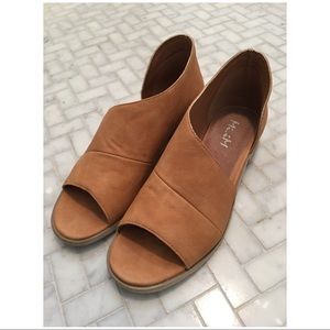 PREOWNED Mi.iM Harley Sandal 6.5 in Camel